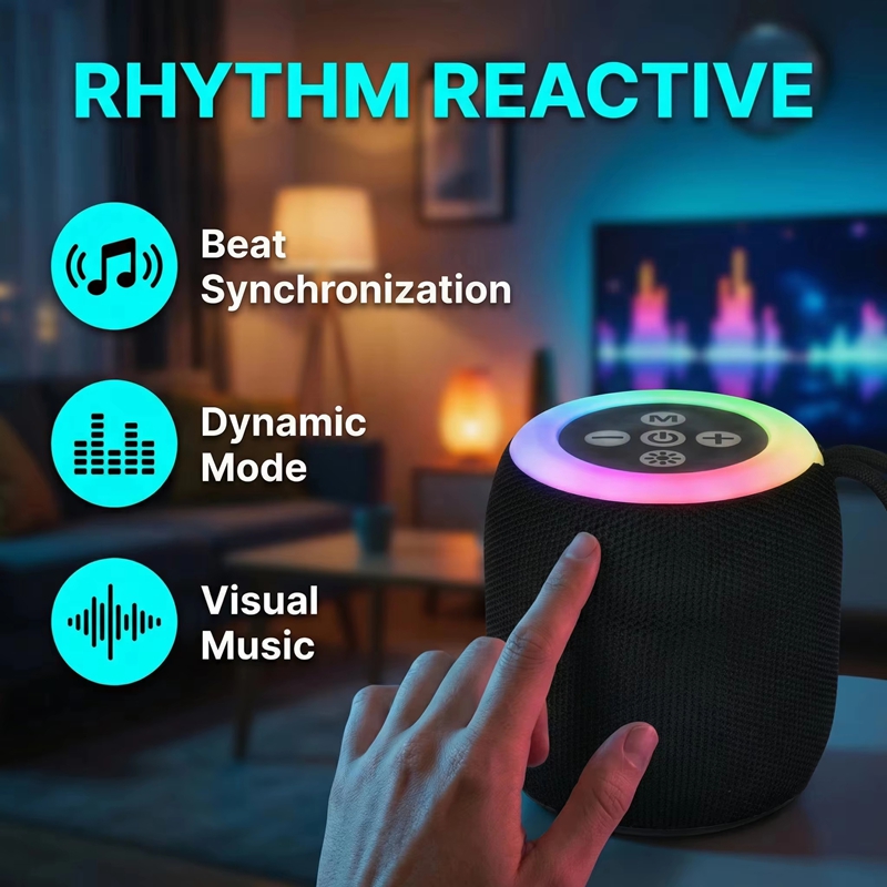 Google Speaker Nest Audio - Mini-enceinte Bluetooth portable Lenovo avec cordon,