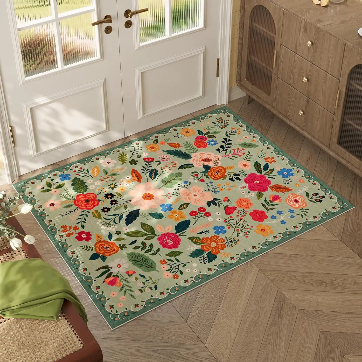 Tapis de sol en velours crista - Maranta Prayer Plant avis et prix