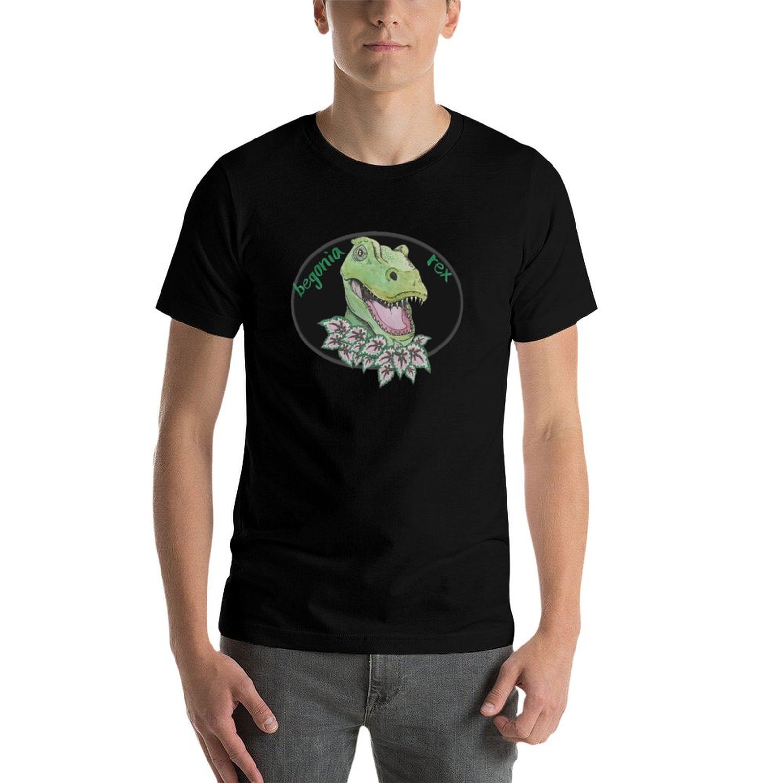T-shirt T rex begonia décontra - Begonia Rex avis et prix